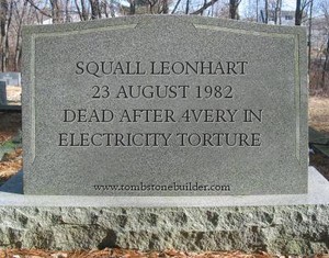  REST IN PEACE Squall Leonhart GO TO HELL