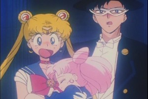  Sailor Moon Rini and Tuskdo Mask