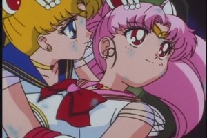  Sailor Moon and Mini Moon
