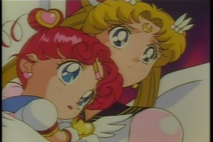  Sailor moon and Chibiusa