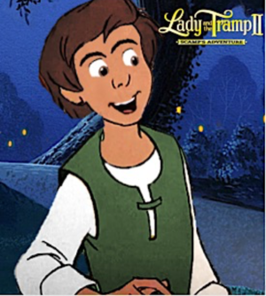  Scamp (Lady and the Tramp II) as a Human