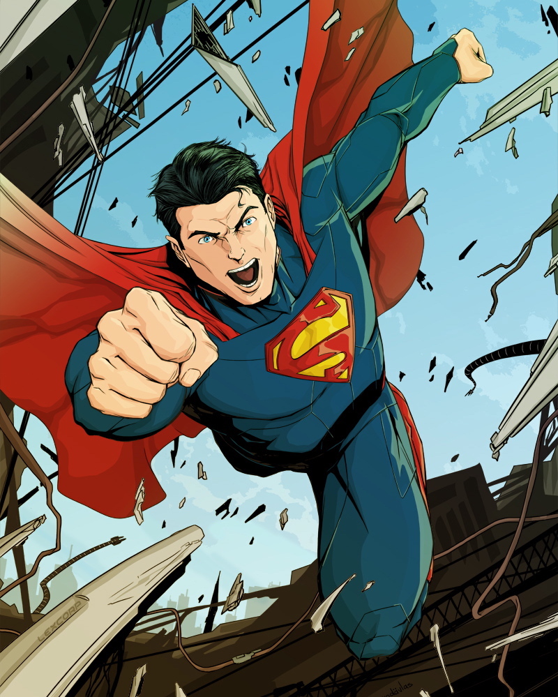 superman fan Art: superman.