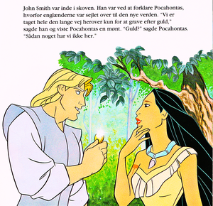  Walt 迪士尼 Book Scans – Pocahontas (Danish Version)