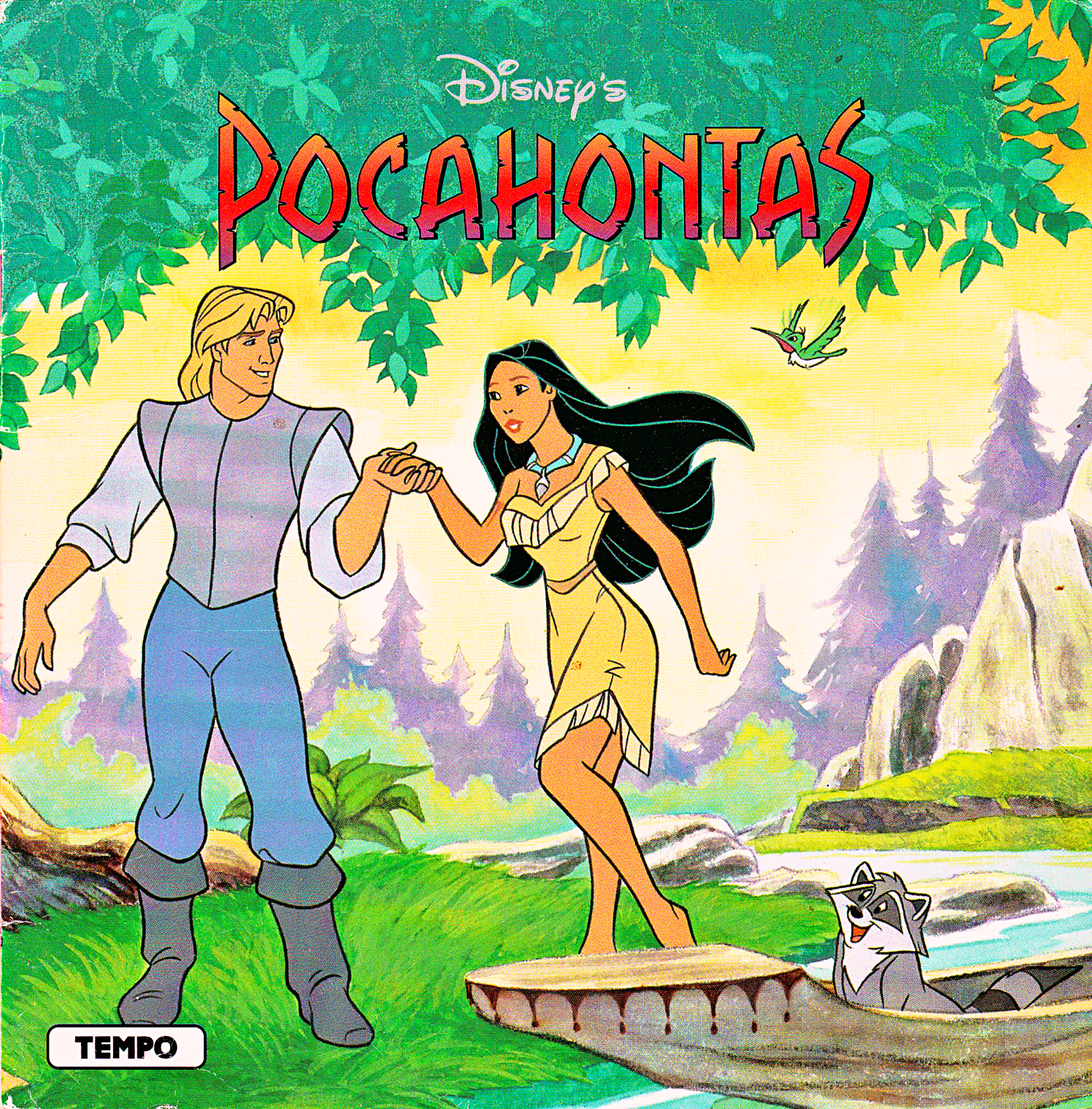 Walt Disney Book Scans Pocahontas (Danish Version
