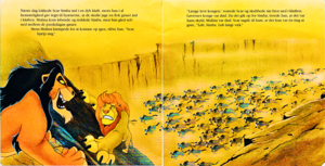  Walt 迪士尼 Book Scans – The Lion King (Danish Version)