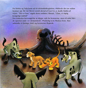  Walt Дисней Book Scans – The Lion King (Danish Version)