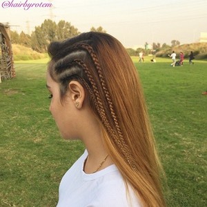 2 long hairstyle for girls with three side braids - Awesome Family Photo  (41034694) - Fanpop