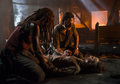 8x09 ~ Honor ~ Michonne, Carl and Rick - the-walking-dead photo