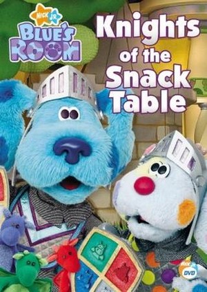  Blue's Room: Knights of the Snack meja