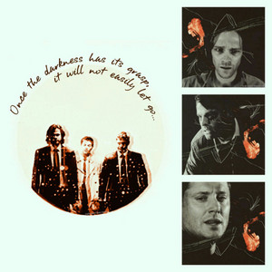  Castiel, Sam and Dean