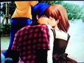 Clannad Tomoya & Nagisa's first kiss - random photo