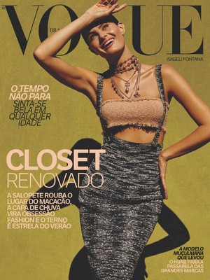  Isabeli Fontana covers Vogue Brazil [October 2017]
