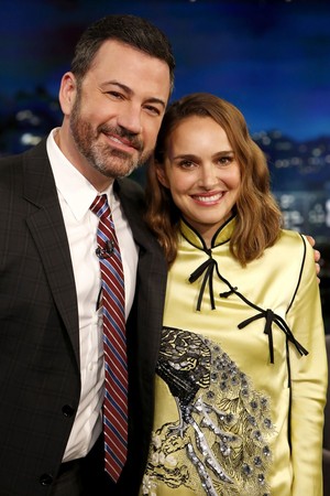  Natalie Portman at Jimmy Kimmel Live (February 15, 2018)