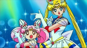  Sailor Moon And Mini Moon