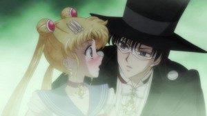  Sailor Moon and Tuxedo Mask