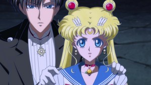  Sailor moon and Tuxedo Mask