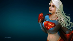  Supergirl Up Close 5 fondo de pantalla