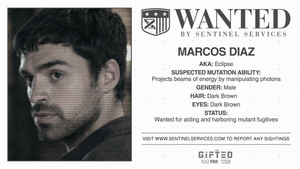  The Gifted Season 1 - Marcos Diaz/Eclipse Official Picture