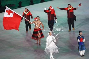  Topless Tongan At The 2018 Winter Olympics Opening Ceremony