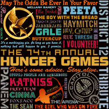  the hunger games collage