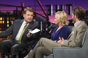  Chris on The Late Late mostra with James Corden (March '15)