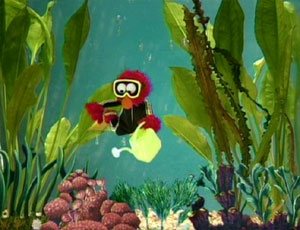  Elmo as a Sea Diver (Elmo's World)