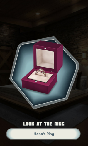  Hana's engagement ring
