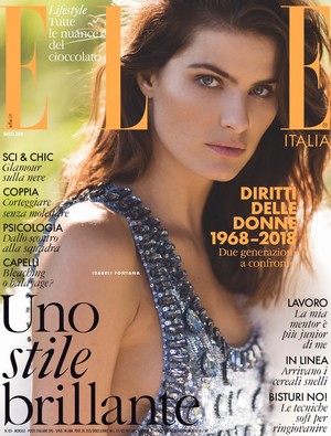 Isabeli Fontana for Elle Italia [March 2018]