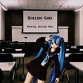 Rolling Girl BY Wowaka, Hatsune Miku - hatsune-miku fan art