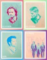 Sam, Dean and Castiel - supernatural fan art