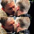 leo and ray kiss - wentworth-miller fan art