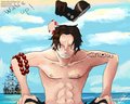 *Portgas D. Ace : One Piece* - anime photo