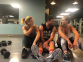  Workout Partners! - stephen-amell-and-emily-bett-rickards photo