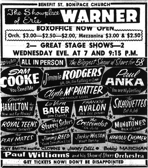  A Vintage konsiyerto Tour Poster