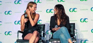  Amy with Sarah at ClexaCon 2018