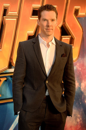  Benedict at the Londres fã Event - Avengers: Infinity War