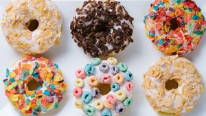  Cereal maziwa donuts