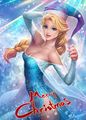 Elsa.the.Snow.Queen - frozen fan art