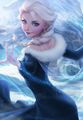 Elsa.the.Snow.Queen - frozen fan art