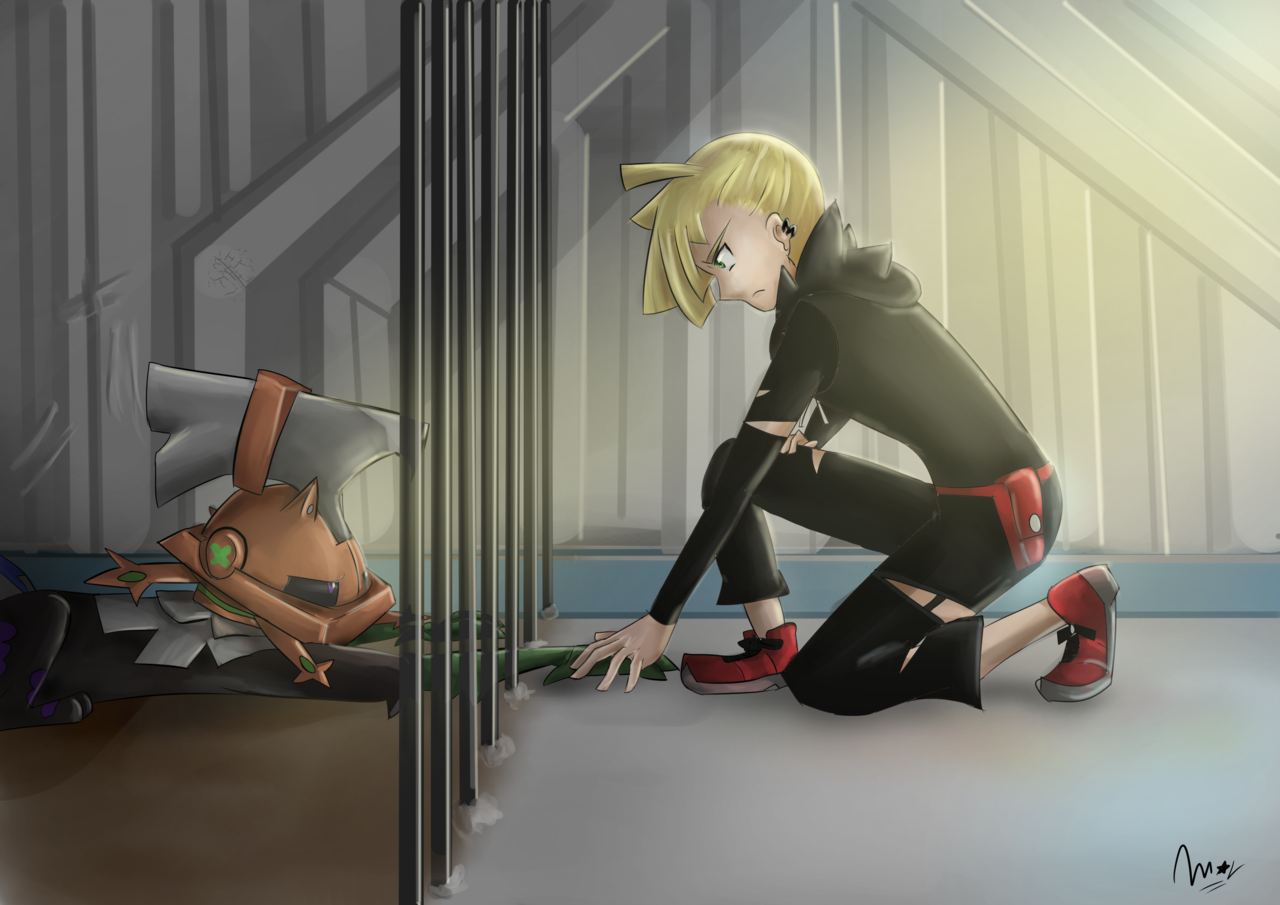 foto of Gladion and Type: Null Pokemon for fans of Riku114. riku114, images...
