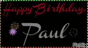  Happy Birthday, my sweet Paulie!