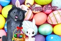 Happy Easter from me! Haha. - alpha-and-omega fan art
