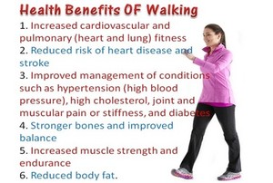  Health Benefits Of Walking