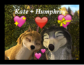 Kate and Humphrey  - alpha-and-omega fan art