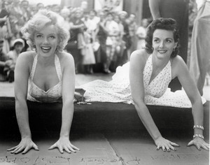  Marilyn Monroe and Jane Russell