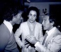 Michael Talking With Paul Anka And David Geffen - michael-jackson photo