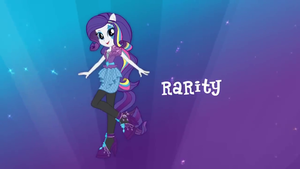 Rarity Rainbow Rocks music video