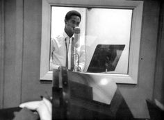 Sam Cooke In The Recording Studio 