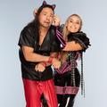 Shinsuke Nakamura and Natalya - wwe photo