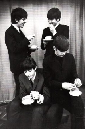Tea time, boys!